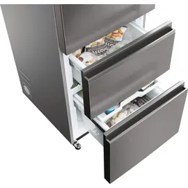 Haier HTW5620CNMP 3D 60 Serie 5 Kühl-Gefrierkombination (414 l, 2050 mm hoch, Dark Inox)