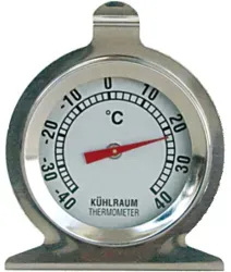 Stalgast Kühlschrankthermometer, -40 °C bis 40 °C KK1901001 , 1 Stück - analog