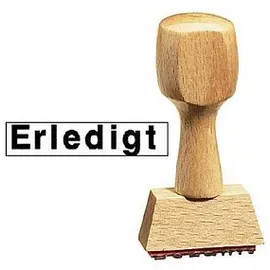 kompatible Ware Textstempel "Erledigt" 1 St.