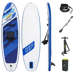Bestway Hydro-Force Aufblasbares Paddel-Board mit Zubehör – Wassersportvergnügen für aktive Menschen