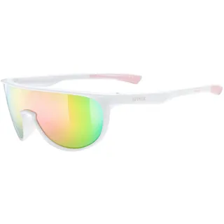 Uvex sportstyle 515 white matt, mirror pink one size