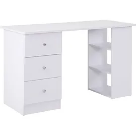 Homcom Computerschreibtisch 120 x 49 x 72 cm Weiß