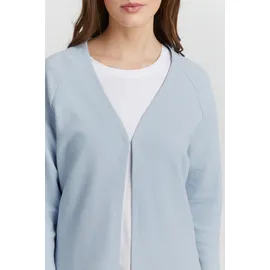 Oxmo Sweatjacke OXJonia", Damen, Gr. M, blau (kentucky blau), Obermaterial: 60% Baumwolle CO. 40% Polyester PES., Sweatjacken Sweatjacke