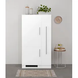 WIHO KÜCHEN Küchenzeile Cali 90 cm weiß