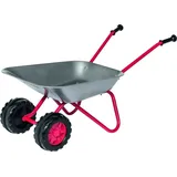 Rolly Toys Kinderschubkarre Doppelrad (Farbe silber/rot) 271849