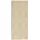 HAY Check Wollteppich 80 x 200 cm Beige/Khaki
