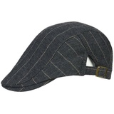 ZEBRO Flat Cap Schiebercap grau