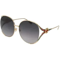 GUCCI GG0225S-001 gold/ grey gradient