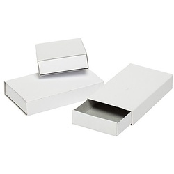 Pappschachteln, weiß, 11 x 6 x 2 cm, 12 Stück