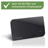 Oehlbach Scope Vision 5G DVB-T2 Aktive DVB-T/T2 Flachantenne Innenbereich Schwarz