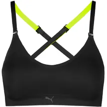 Puma Sport-Bustier Schwarz L