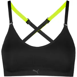 Puma Sport-Bustier Schwarz L