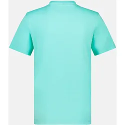 Herren T-Shirt mit Frontprint - Iced Mint - S