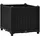 furnicato Hochbeet 40 x 40 x 38 cm Schwarz