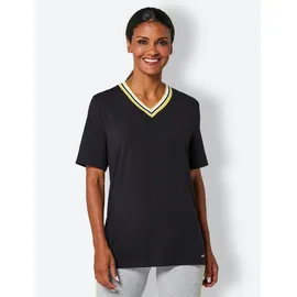 Witt Trainingsshirt Shirt Kurzarm schwarz 40/42