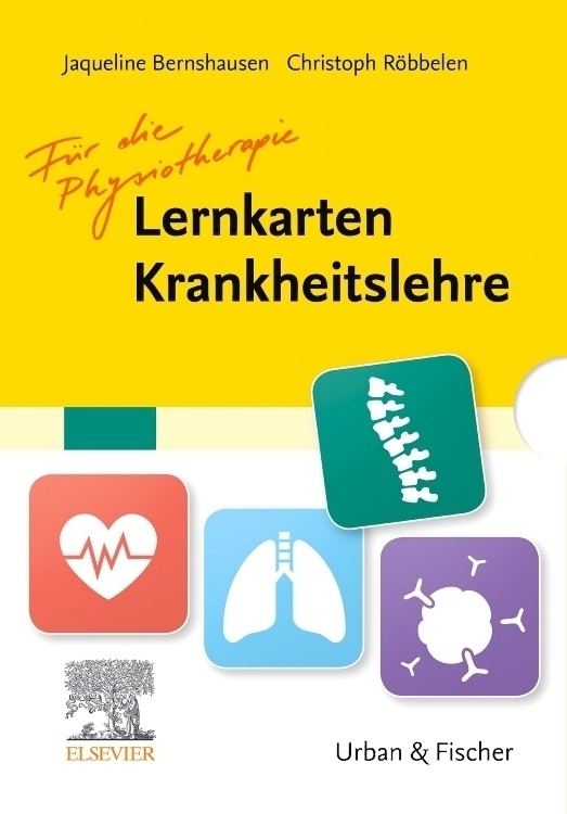 Lernkarten Krankheitslehre Für Die Physiotherapie - Jaqueline Bernshausen  Christoph Röbbelen  Box