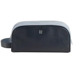 DuDu Thani Kosmetiktasche Leder 21 cm Kosmetiktaschen & Kulturbeutel   Schwarz Herren 