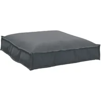 vidaXL Kissen Anthrazit 70 x 70 x 12 cm Oxford-Stoff, Wohnzimmer, quadratische Kissenbezüge, modern dekorativ für drinnen, draußen, Büro, Terrasse, Garten, Sofa