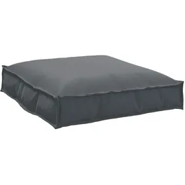vidaXL Kissen Anthrazit 70 x 70 x 12 cm Oxford-Stoff, Wohnzimmer, quadratische Kissenbezüge, modern dekorativ für drinnen, draußen, Büro, Terrasse, Garten, Sofa