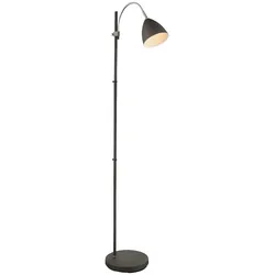 Steh Leuchte anthrazit Spot Strahler beweglich Wohn Zimmer Beleuchtung Stand Lampe höhenverstellbar