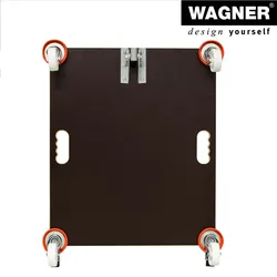 WAGNER Stapelwagen Stühle PROTECTION CHAIR - 70 x 60 x 12,5 cm, Kantenschutz, Rollen 75 mm, Tragkraft 200 kg - 20137601