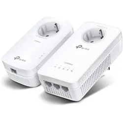 TP-LINK Netzwerk-Adapter "AV1300-AC1200-Gigabit-WLAN-Powerline-KIT mit Steckdose", weiß, B:19,00cm H:10,30cm T:23,20cm, Adapter