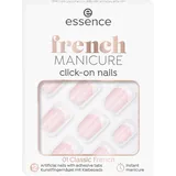 Essence french Manicure click-on nails, Fingernägel, Nr. 01 Classic French