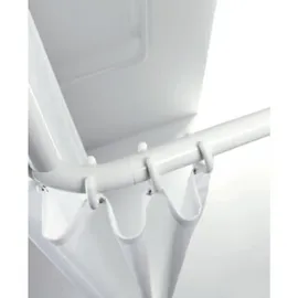 Hewi Serie 801 Vorhangstange 801.34.116118 1200 x 1200 mm, 24 Vorhangringe, senfgelb