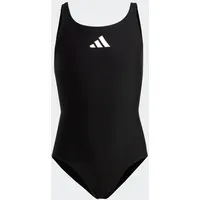 adidas Solid Small Logo Badeanzug Black / White 152