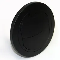 Eberspächer 22 1000 01 00 72 Schlote schwarz, D = 60 mm