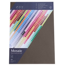 artoz Briefpapier Mosaic graphit DIN A4 90 g/qm 25 Blatt