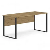 Stella Trading Schreibtisch Eiche Artisan Holzwerkstoff, U-Form, 170x77x73 cm Kabeldurchlass, Arbeitszimmer, Schreibtische, Bürotische