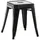 deluke Hocker FULDA 40 x 46 x 40 cm Schwarz