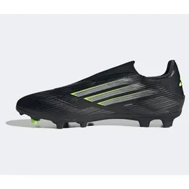 adidas F50 League Laceless FG/MG Core Black / Iron Metallic / Lucid Lemon 44
