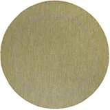 KADIMA DESIGN Balkonteppich Einfarbig 200 x 200 cm Grün