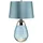 Elstead Lighting Lena 2-flg. E27 30 cm Glas/Nickel Blau