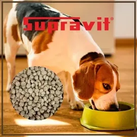 Supravit Hundefutter trocken Huhn mit Mais 5 kg