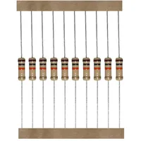 YAGEO Widerstand, Kohleschicht, 220 Ohm, 1/2W 5%
