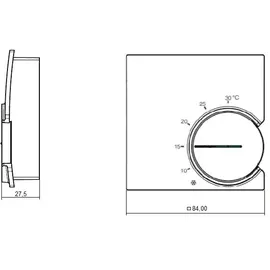 EBERLE RTR 9725 Raumthermostat