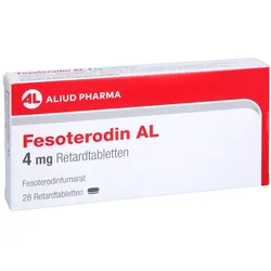 Fesoterodin Al 4 Mg Retardtabletten 28 St