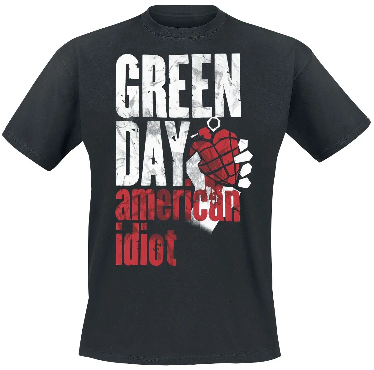 Green Day T-Shirt - Smoke Screen - S bis XXL - für Männer - Größe S - schwarz  - Lizenziertes Merchandise! - S