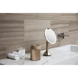 simplehuman Mini-Abfalleimer 1,5 l Silber