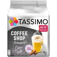 TASSIMO Coffee Shop Selections Chai Latte 8 St.