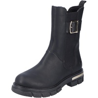 RIEKER Damen Z9127 Kurzstiefel, Schwarz, 39