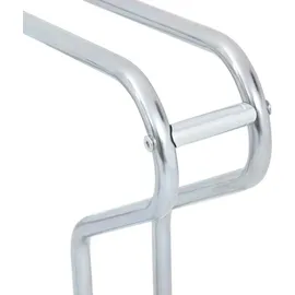vidaXL Fahrradständer für 4 Fahrräder Freistehend Verzinkter Stahl