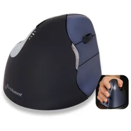 Evoluent VerticalMouse 4 Right Wireless schwarz/blau