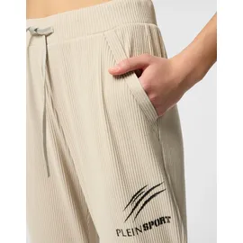 Plein Sport Jogginghose SCRATCH, Größe XS in beige 01OF | OffWhite