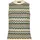 Zero Stricktop mit Muster in Nature/Brown | Gr.: 40