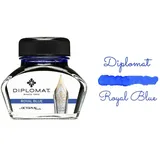 Diplomat Tintenglas 30 ml Königsblau
