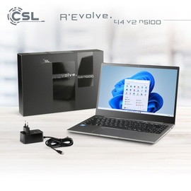 CSL R' Evolve T14 V2 14,0" Celeron N5100 1,1 GHz 16 GB RAM 1 TB SSD W11P